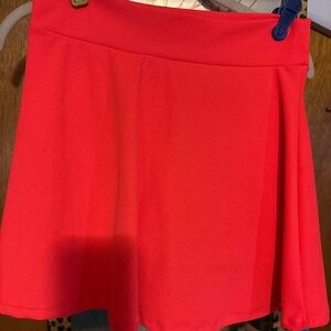 Orange Skort